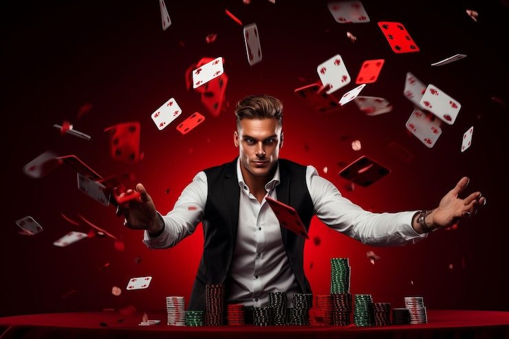 Relax Gaming live dealer table on musang togel platform